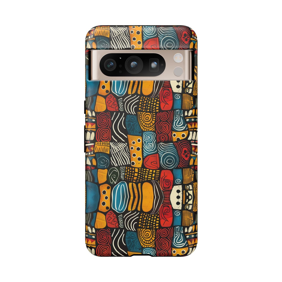 Stylish African Pattern Phone Case – Unique and Vibrant Protection 159