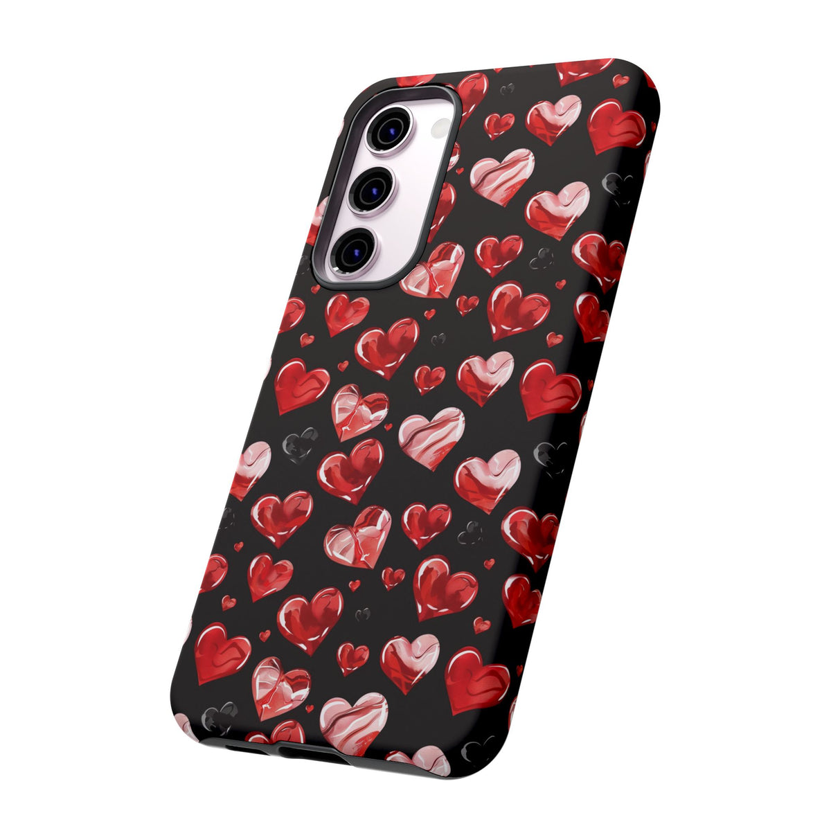 Heart Pattern Phone Case – Stylish & Loving Design for Your Device 365