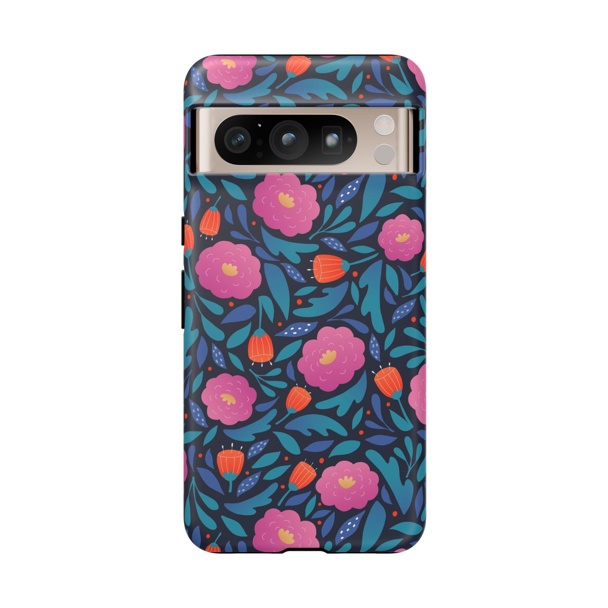 Colorful Little Flower Design Phone Case – Bright and Cheerful Floral Phone Cover 2