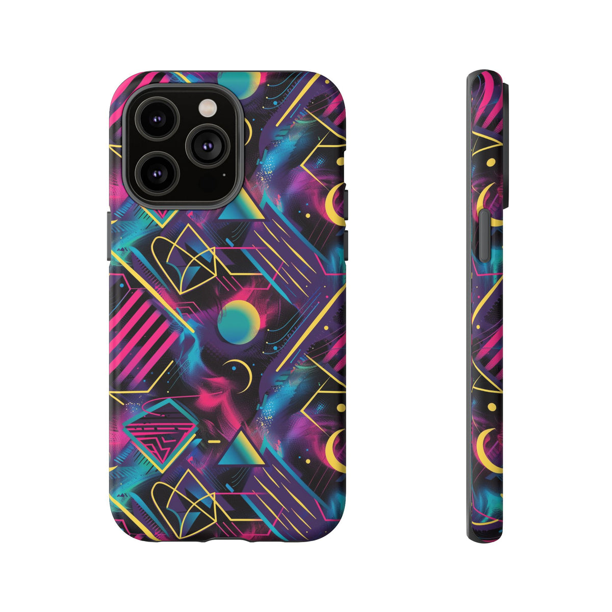 Retro 80s Seamless Phone Case – Vintage Style Meets Modern Protection 076