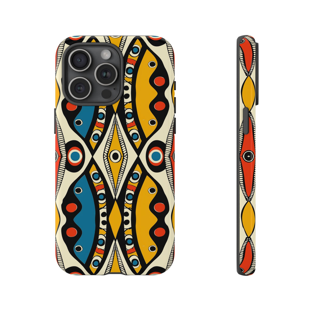 Stylish African Pattern Phone Case – Unique and Vibrant Protection 180