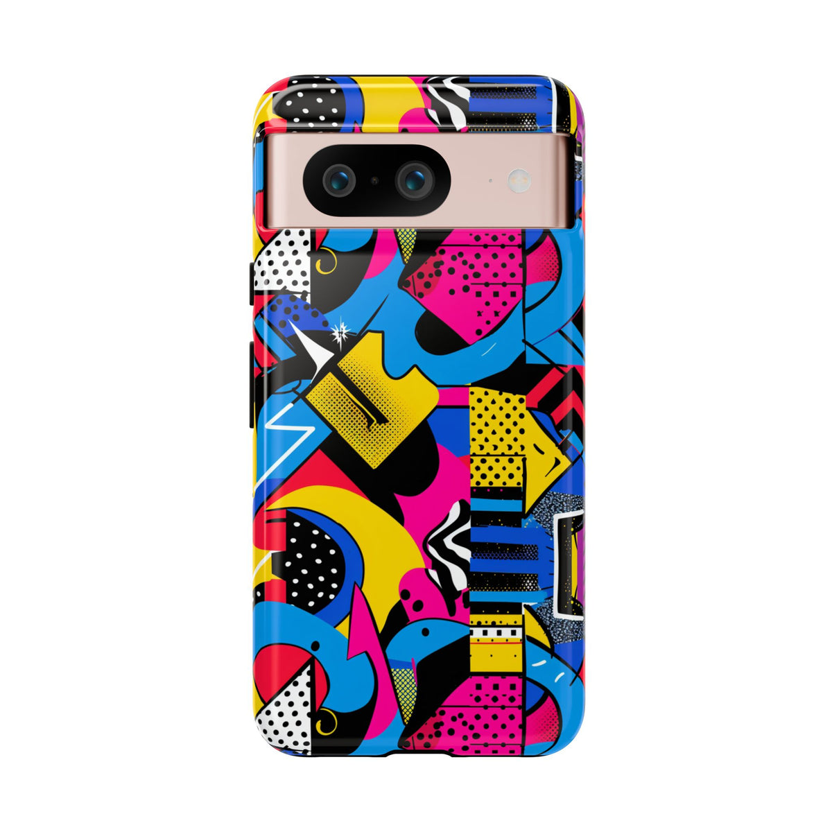 Retro 80s Seamless Phone Case – Vintage Style Meets Modern Protection