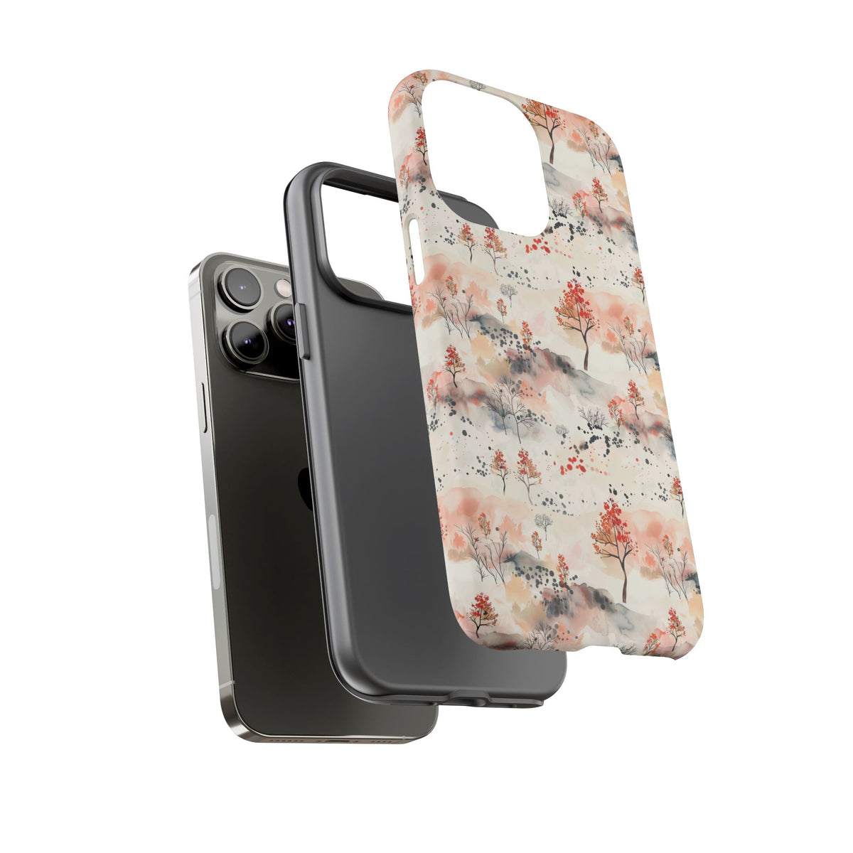 Japanese Pattern Phone Case – Elegant & Timeless Design for Your Phone 016