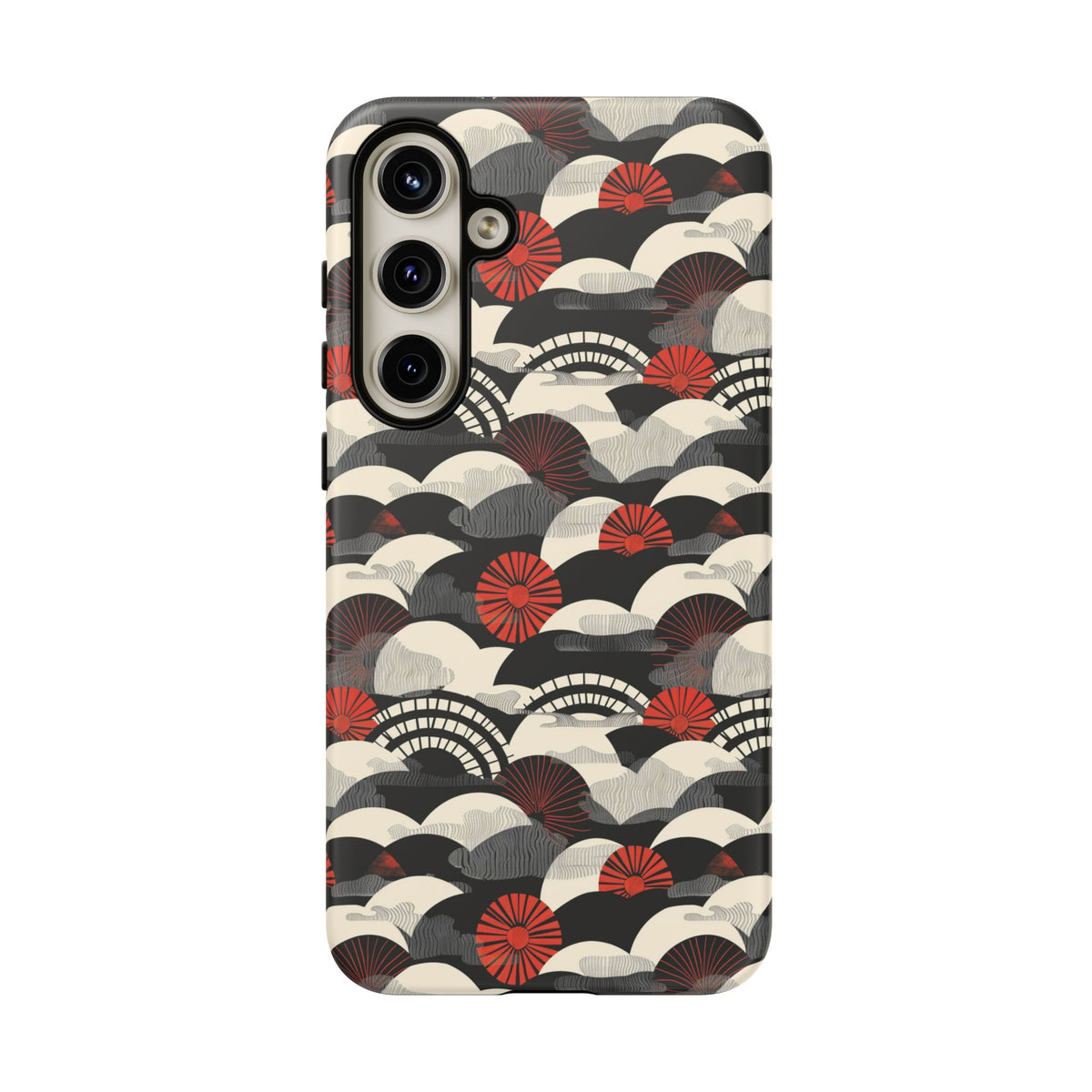 Japanese Pattern Phone Case – Elegant & Timeless Design for Your Phone 151