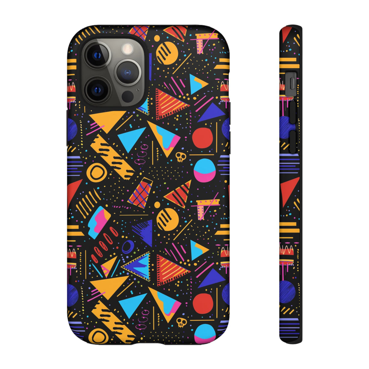 Retro 80s Seamless Phone Case – Vintage Style Meets Modern Protection 082