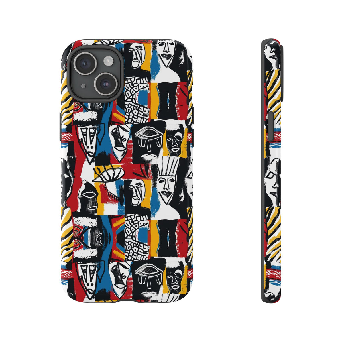 Stylish African Pattern Phone Case – Unique and Vibrant Protection 105