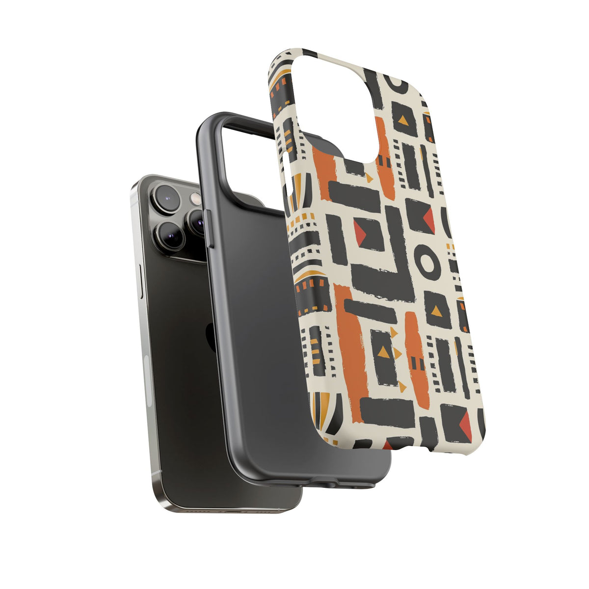 Stylish African Pattern Phone Case – Unique and Vibrant Protection 121