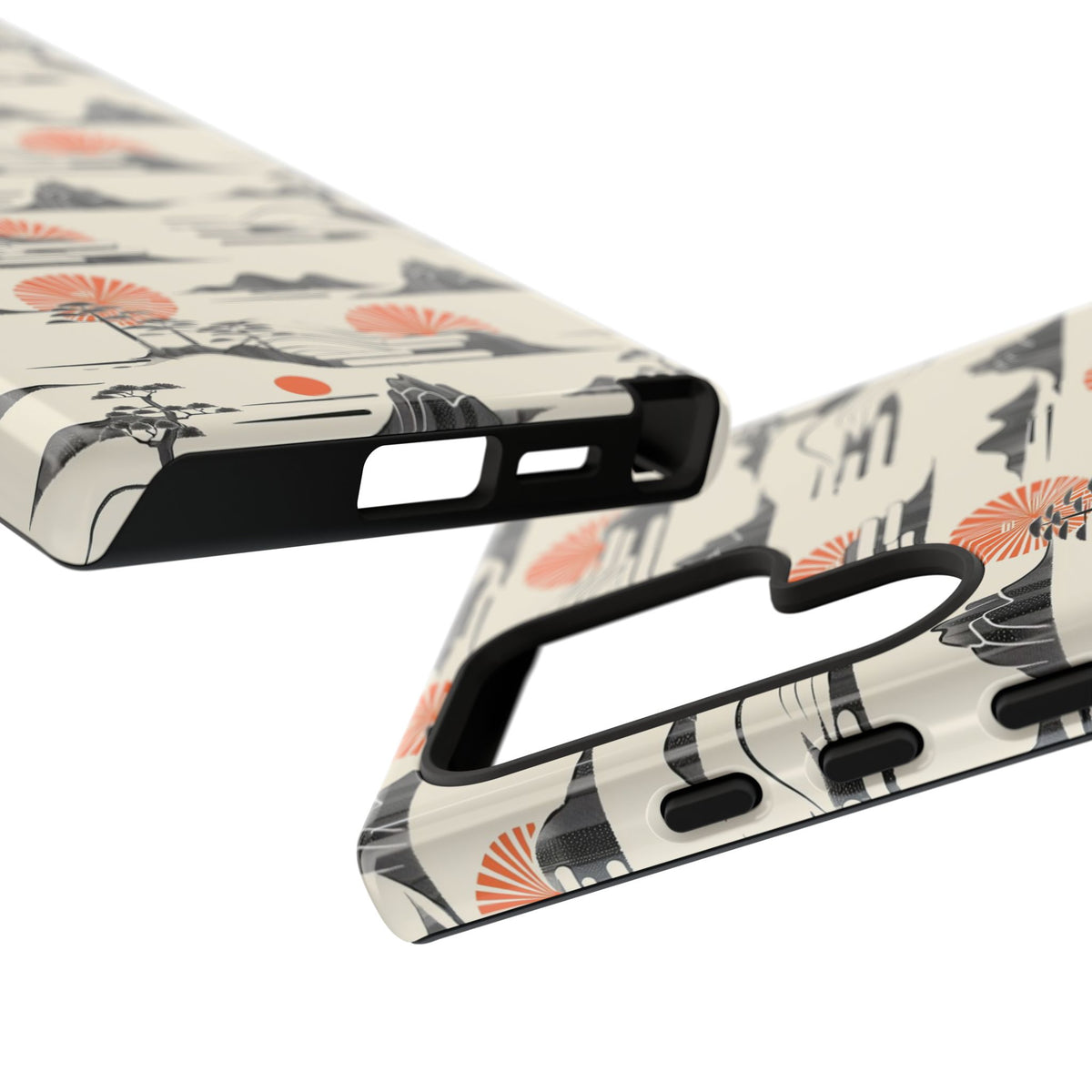 Japanese Pattern Phone Case – Elegant & Timeless Design for Your Phone 022