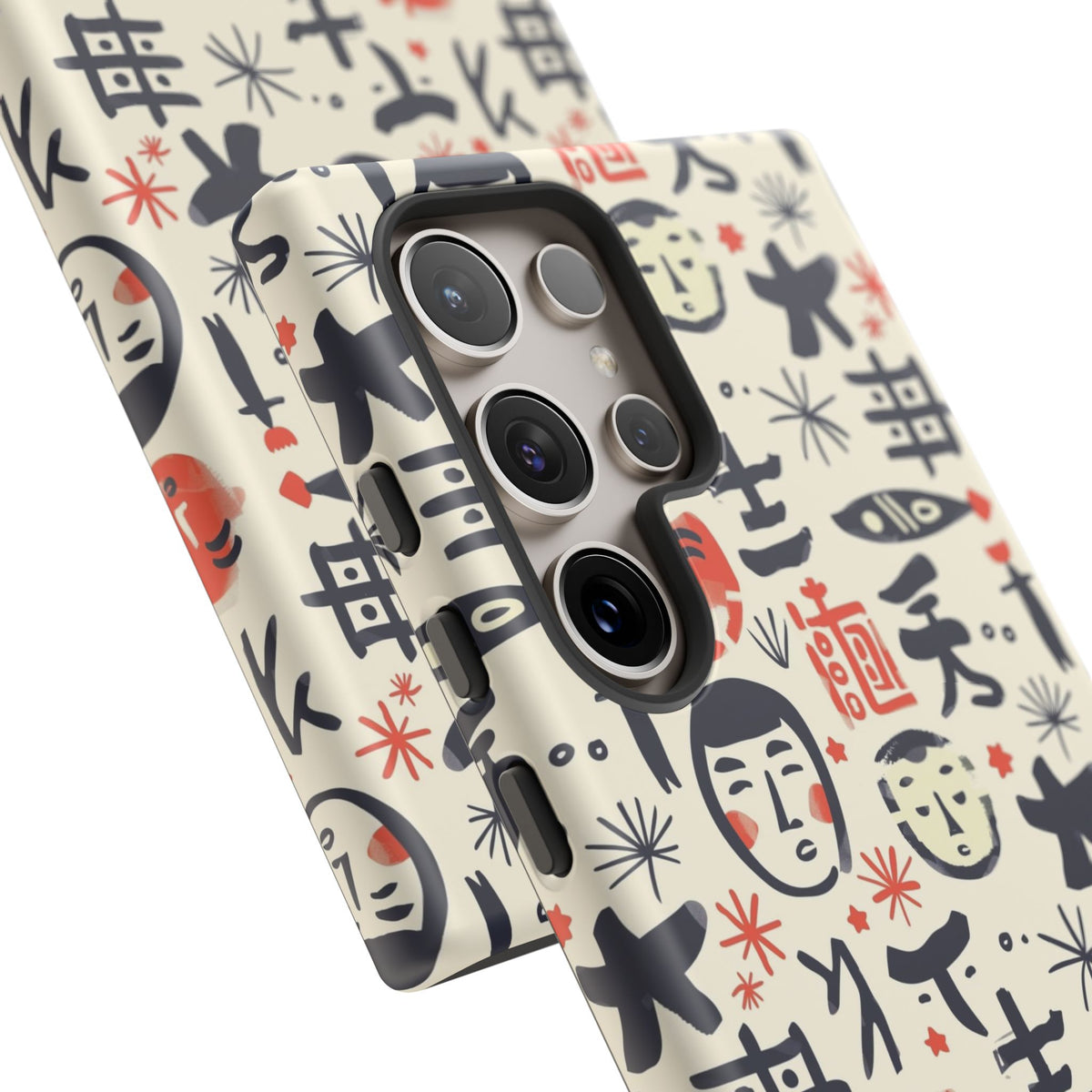 Japanese Pattern Phone Case – Elegant & Timeless Design for Your Phone 092