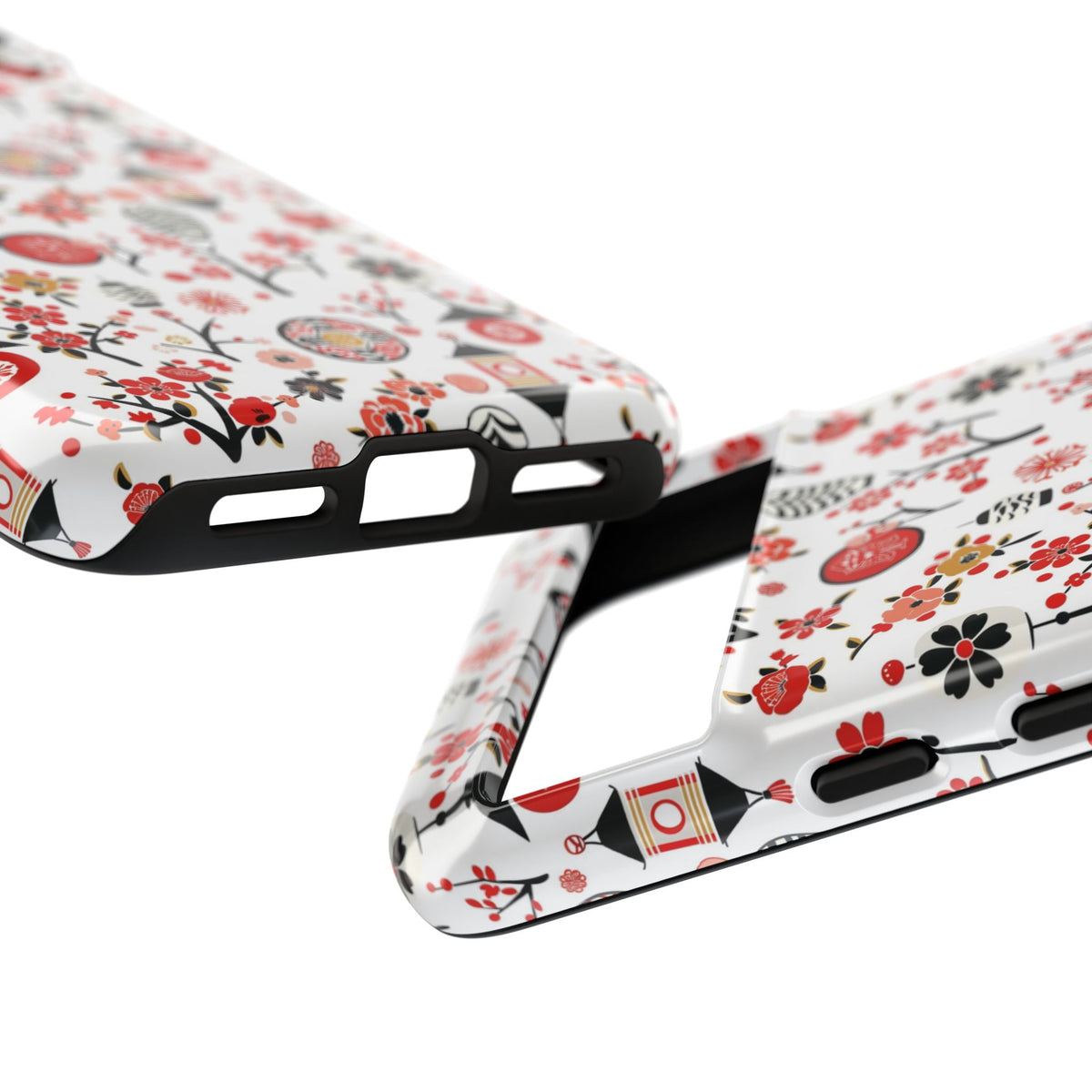 Japanese Pattern Phone Case – Elegant & Timeless Design for Your Phone 468