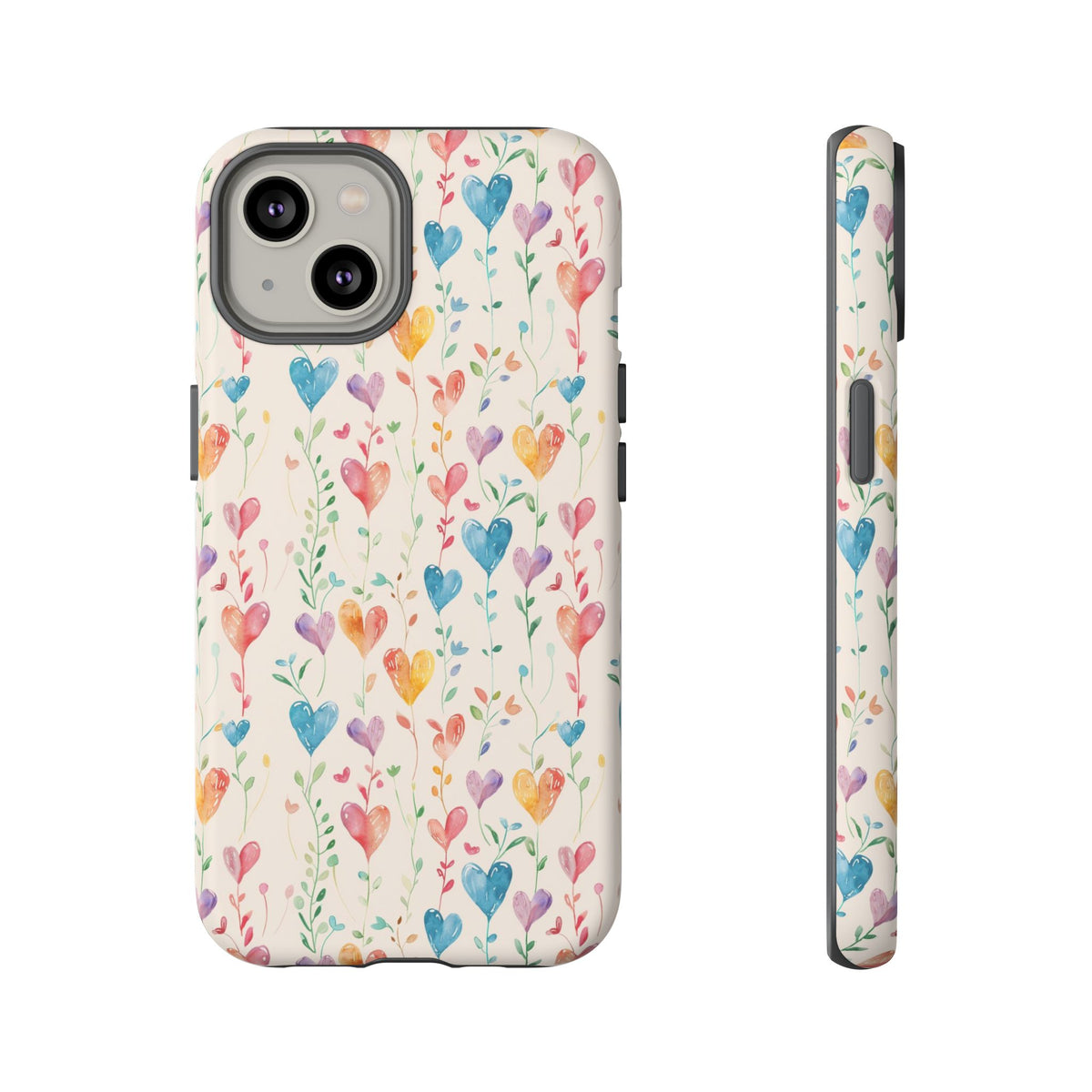 Heart Pattern Phone Case – Stylish & Loving Design for Your Device 226