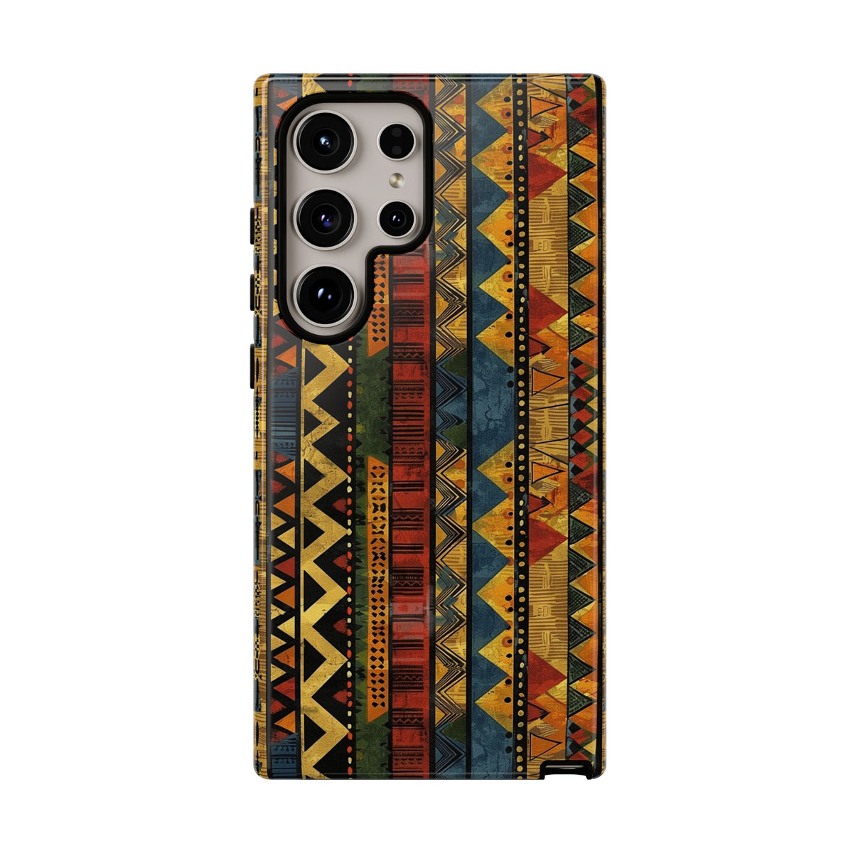 Stylish African Pattern Phone Case – Unique and Vibrant Protection 166