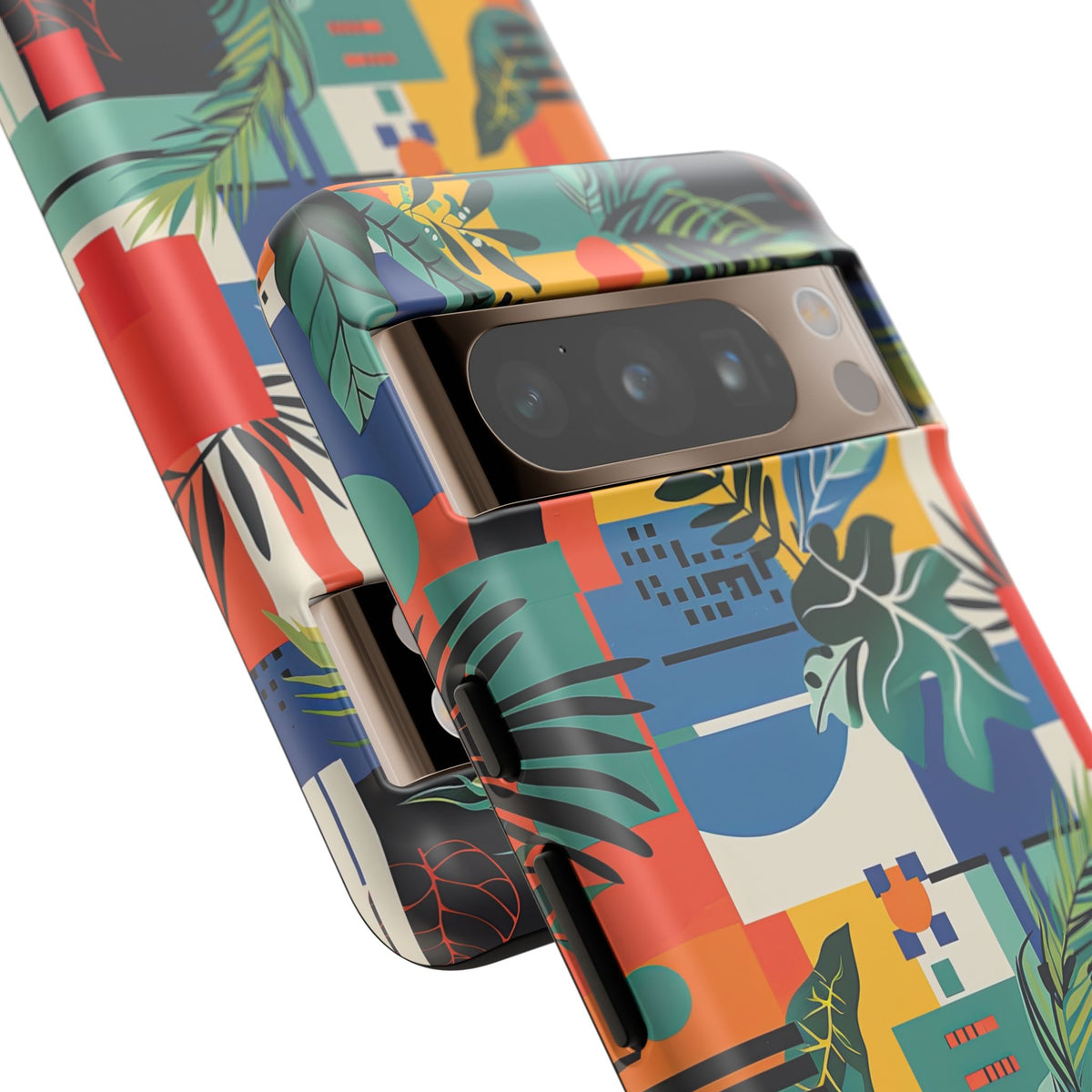 Jungle Collage Phone Case – Vibrant & Durable Nature-Inspired Protection