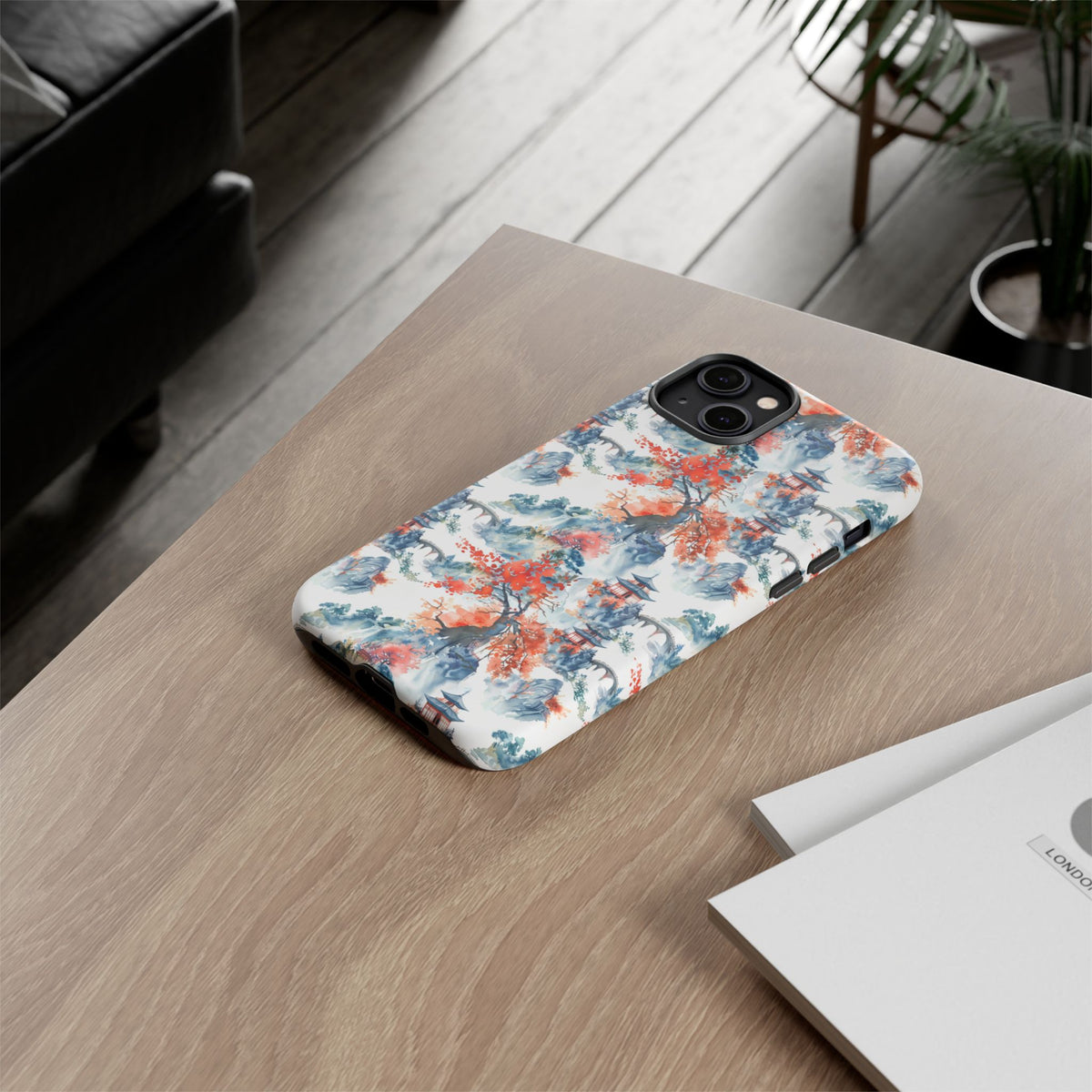 Japanese Pattern Phone Case – Elegant & Timeless Design for Your Phone 043