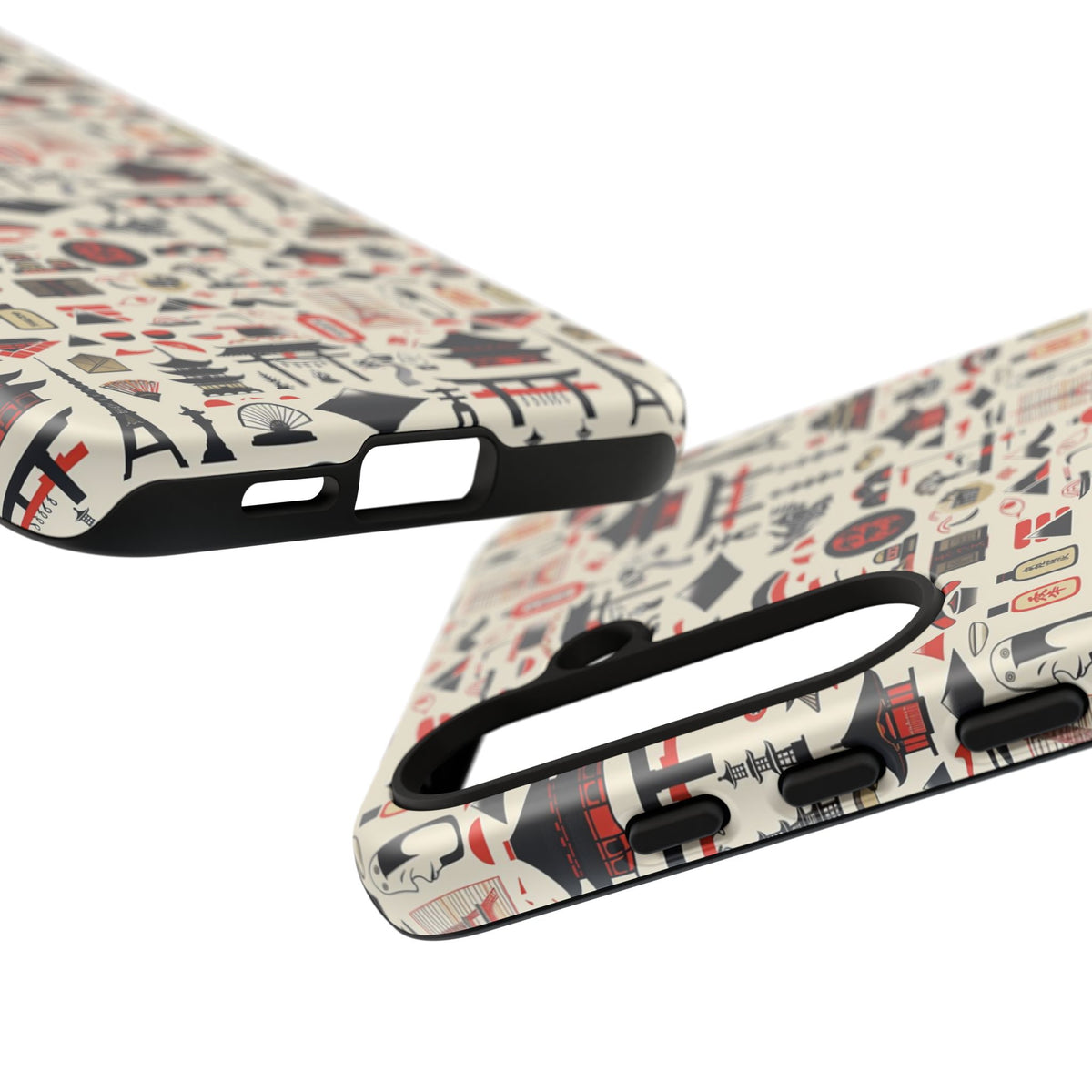 Japanese Pattern Phone Case – Elegant & Timeless Design for Your Phone 010