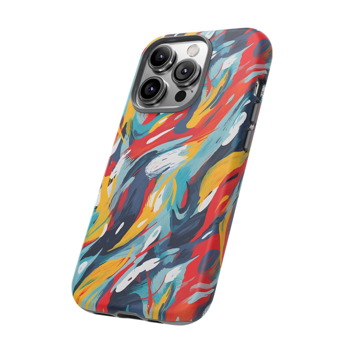 Tough CasesAbstract Painting Design Phone Case – Modern Art-Inspired Phone Cover 8