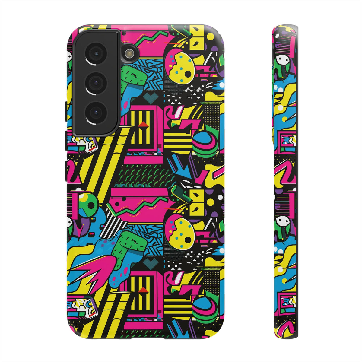 Retro 80s Seamless Phone Case – Vintage Style Meets Modern Protection 146