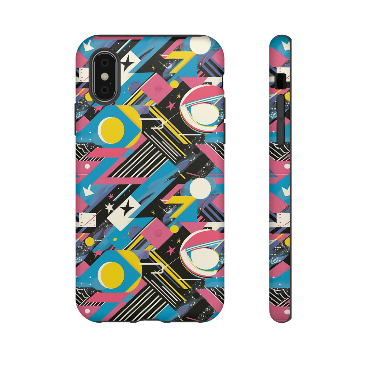 Retro 80s Seamless Phone Case – Vintage Style Meets Modern Protection 162