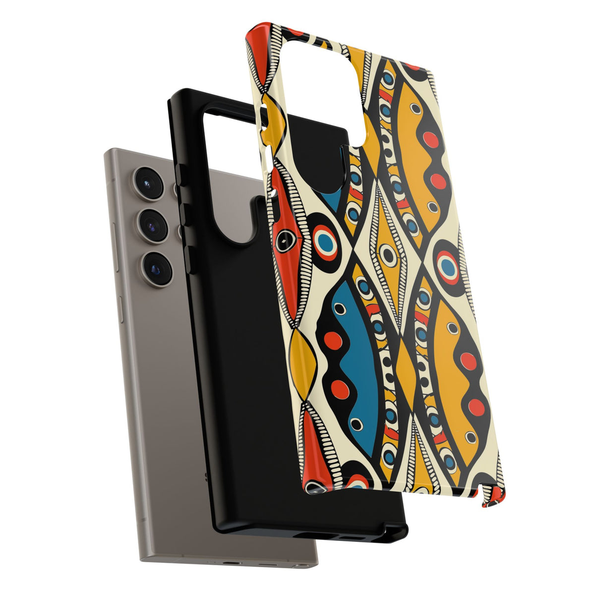 Stylish African Pattern Phone Case – Unique and Vibrant Protection 180