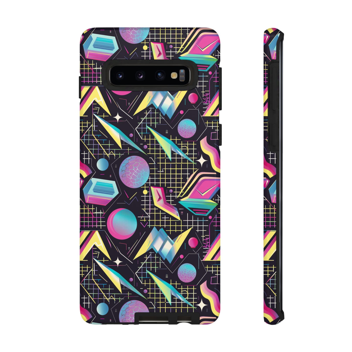 Retro 80s Seamless Phone Case – Vintage Style Meets Modern Protection 086