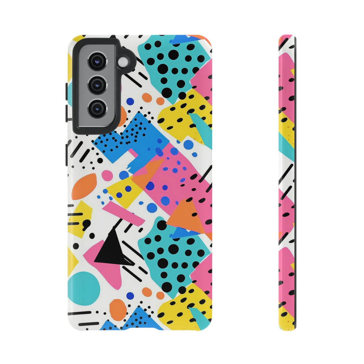 Bright Summer Memphis Design Phone Case – Vibrant and Playful Phone Cover