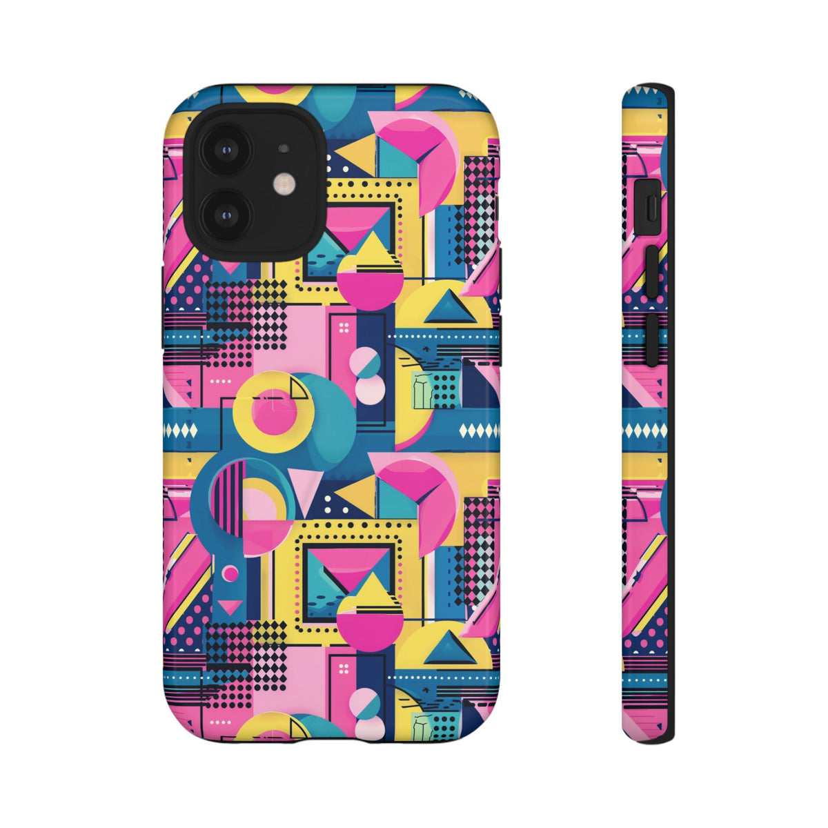 Retro 80s Seamless Phone Case – Vintage Style Meets Modern Protection 090