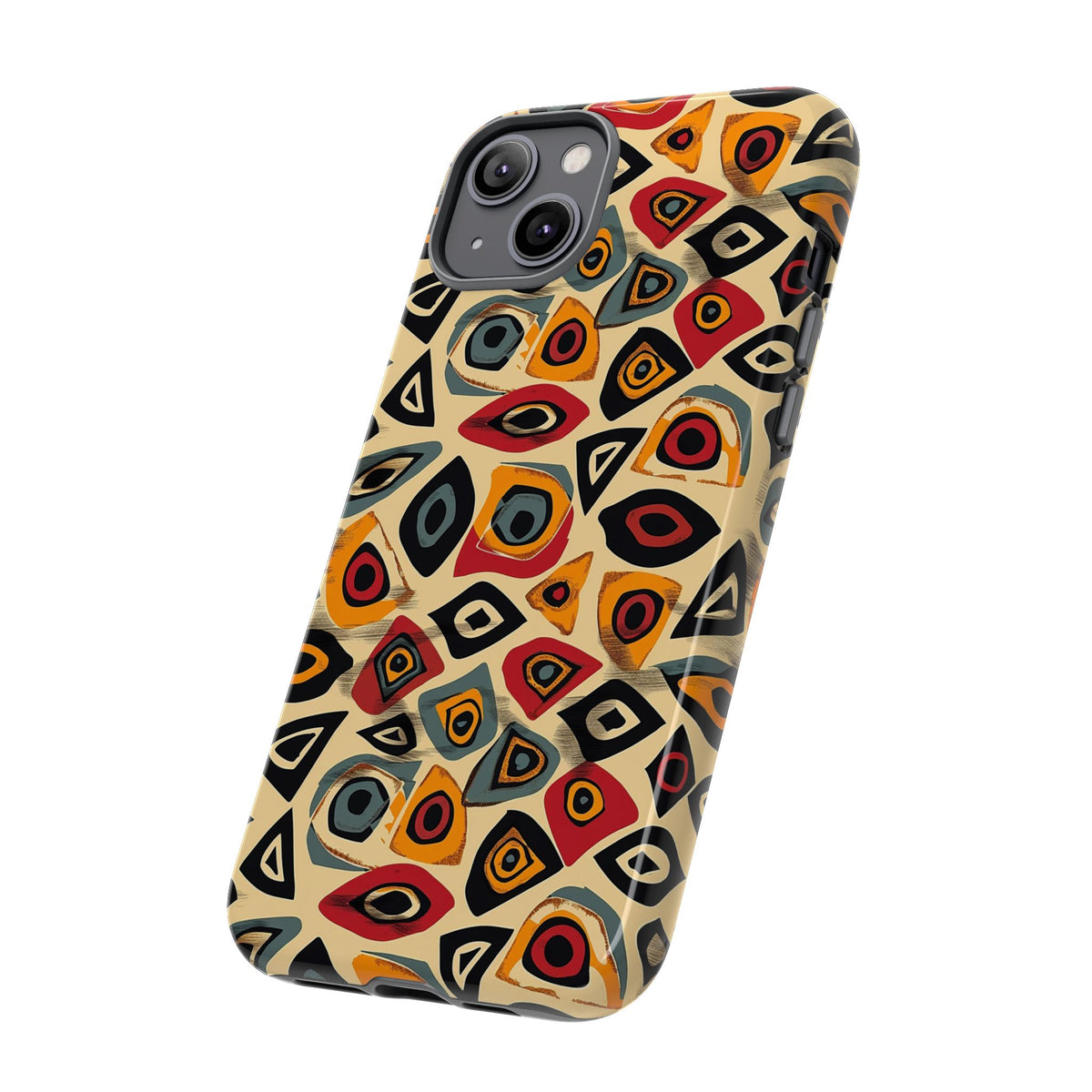 Stylish African Pattern Phone Case – Unique and Vibrant Protection 167