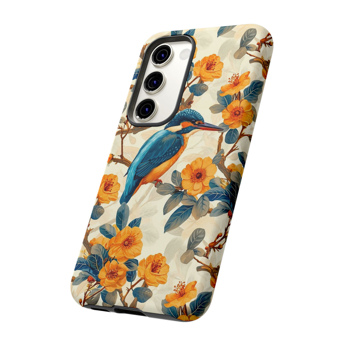 Birds Seamless Pattern Phone Case – Elegant and Timeless Avian Design