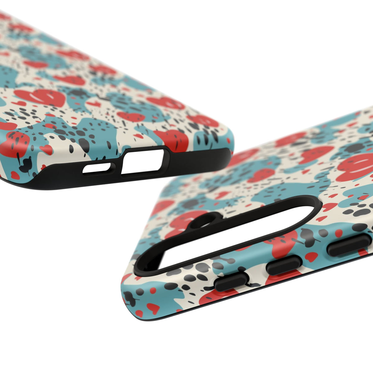 Heart Pattern Phone Case – Stylish & Loving Design for Your Device 822