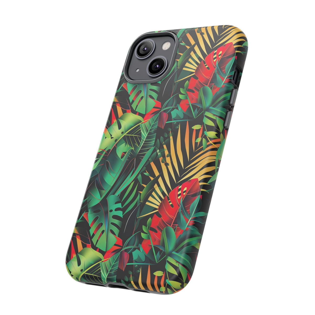 Jungle Collage Phone Case – Vibrant & Durable Nature-Inspired Protection