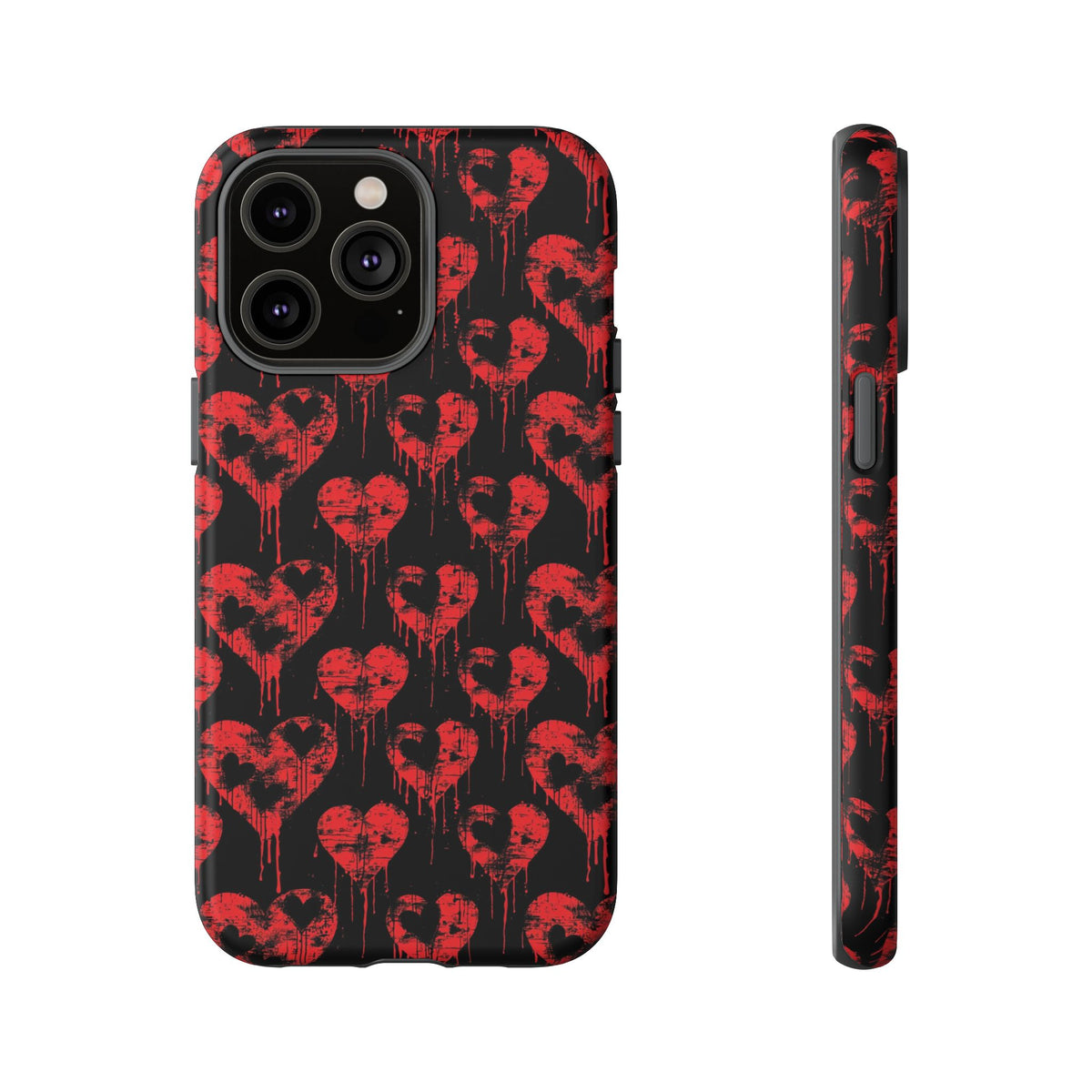 Heart Pattern Phone Case – Stylish & Loving Design for Your Device 367