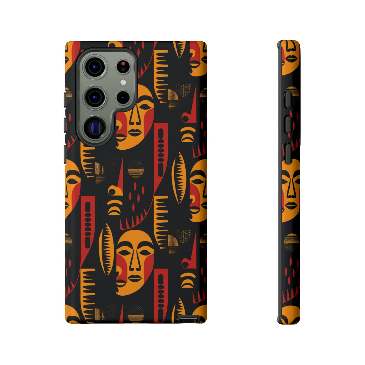 Stylish African Pattern Phone Case – Unique and Vibrant Protection 203