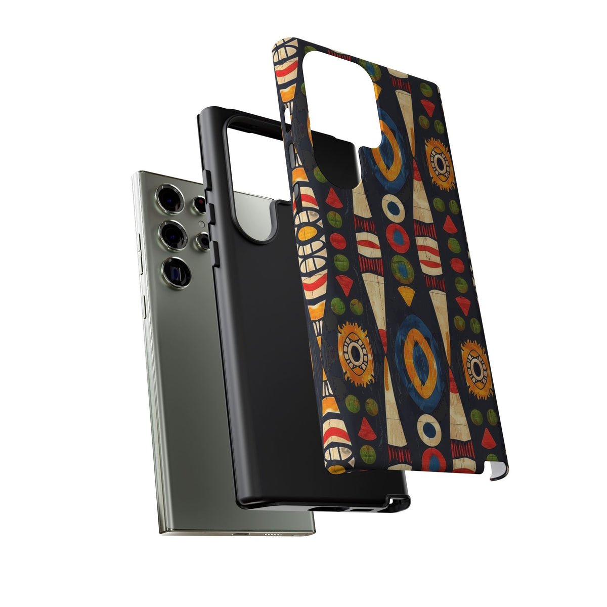 Stylish African Pattern Phone Case – Unique and Vibrant Protection 165