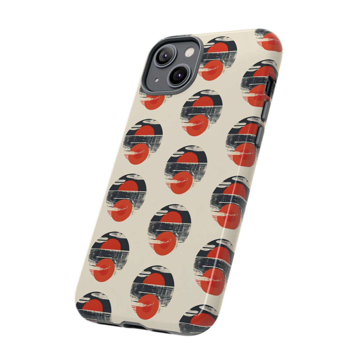 Japanese Pattern Phone Case – Elegant & Timeless Design for Your Phone 098