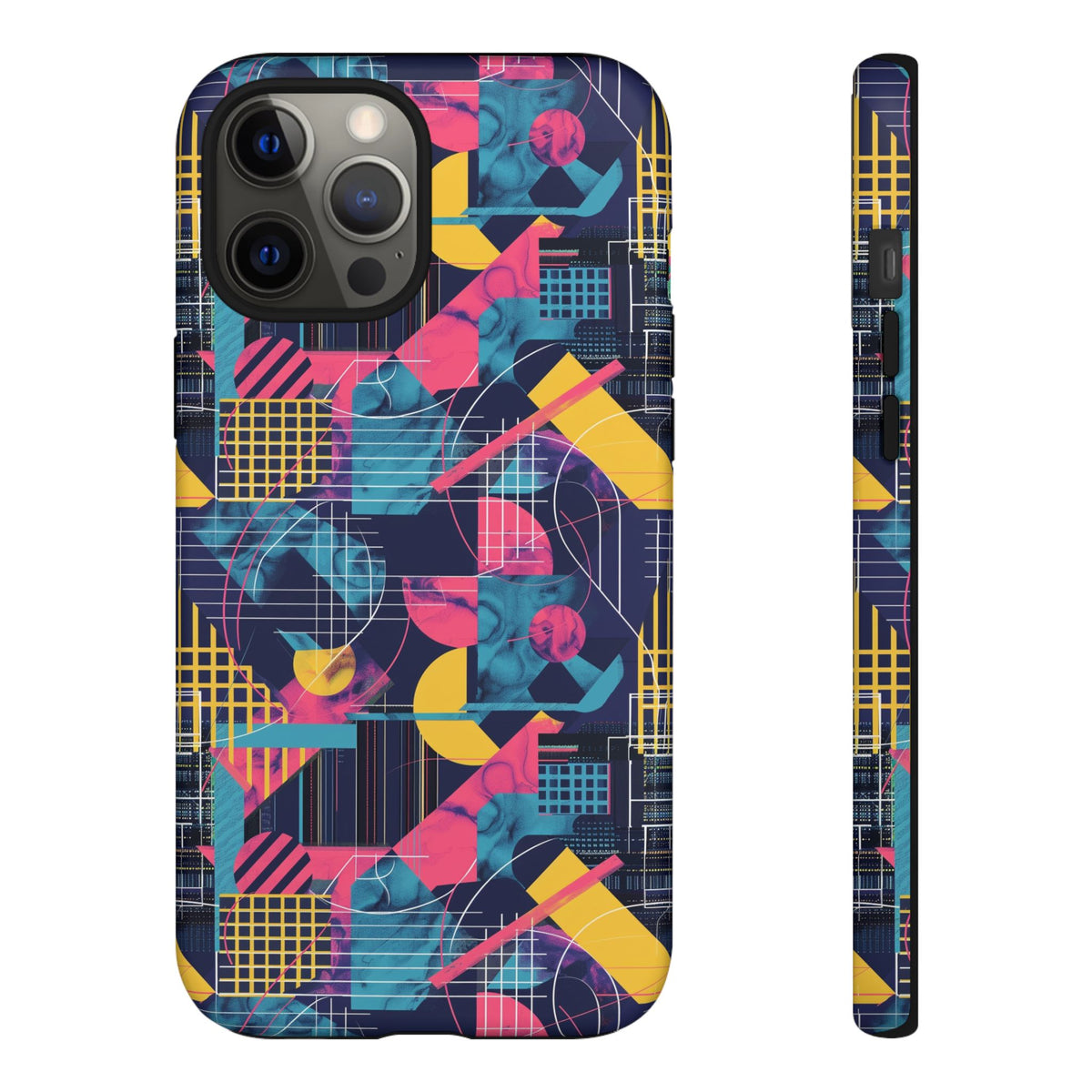 Retro 80s Seamless Phone Case – Vintage Style Meets Modern Protection 188