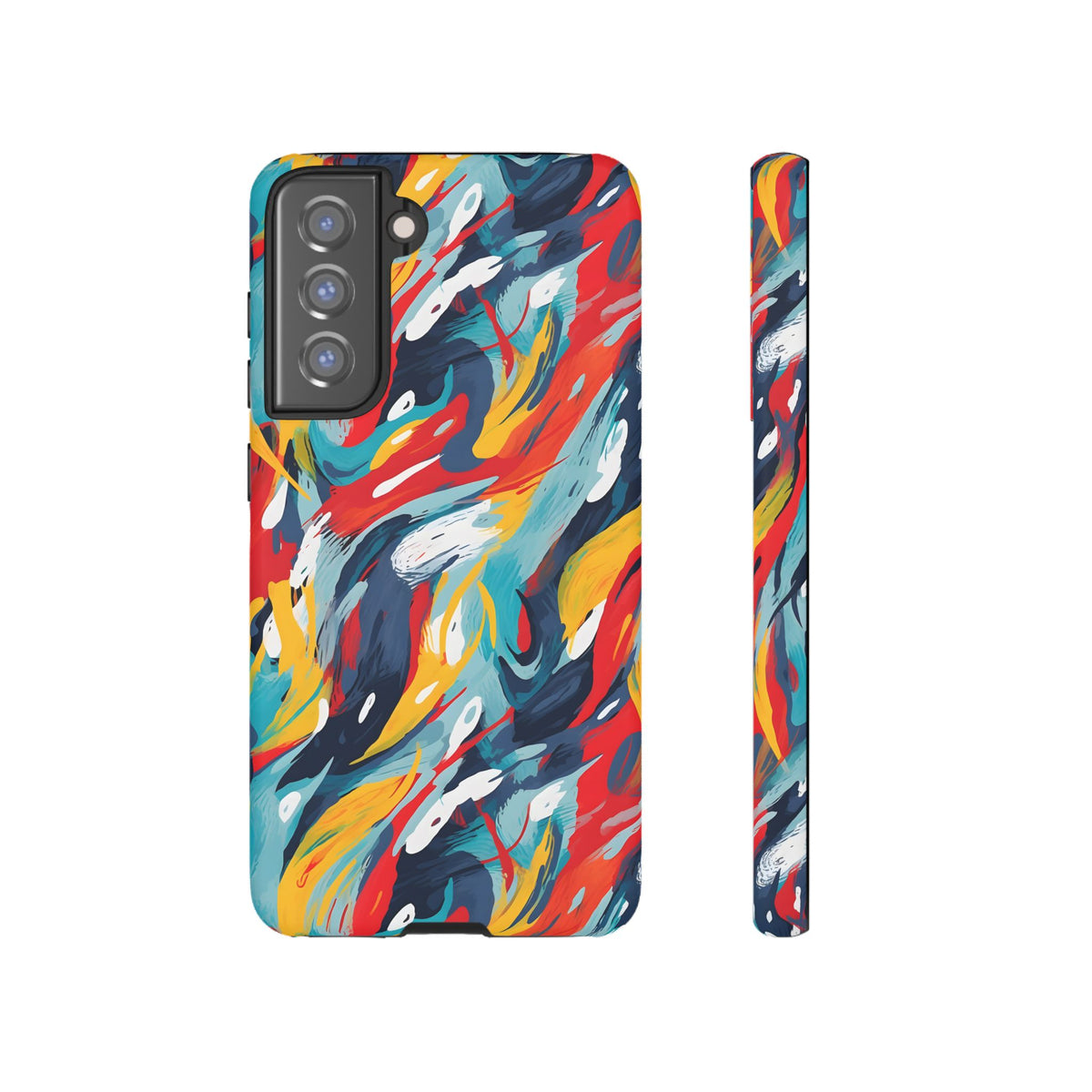 Tough CasesAbstract Painting Design Phone Case – Modern Art-Inspired Phone Cover 8