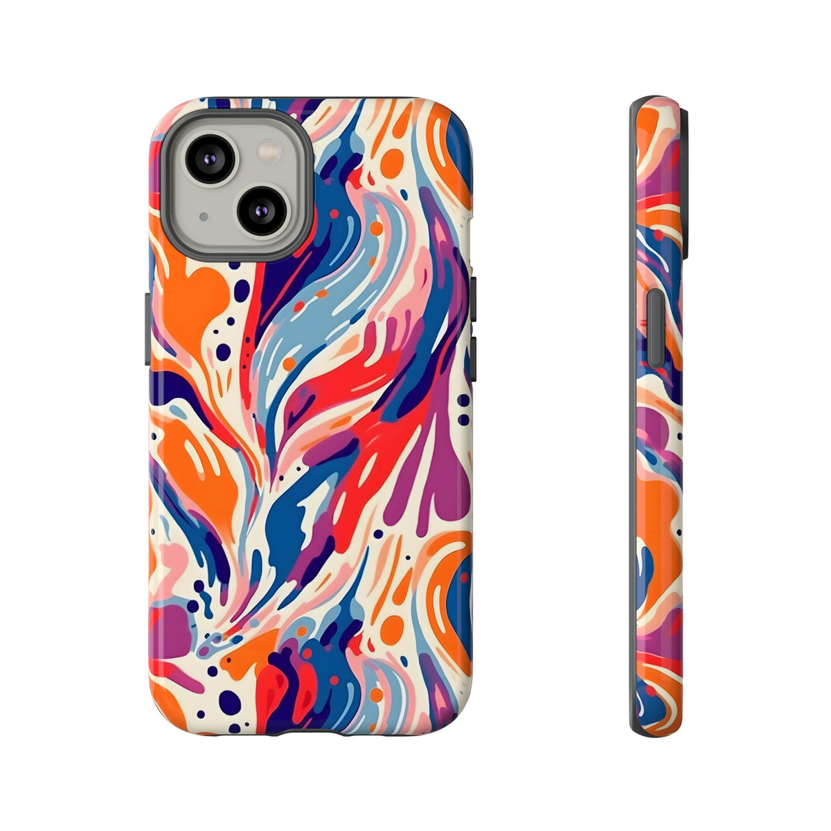 Abstract Painting Design Phone Case – Modern Art-Inspired Phone Cover 6