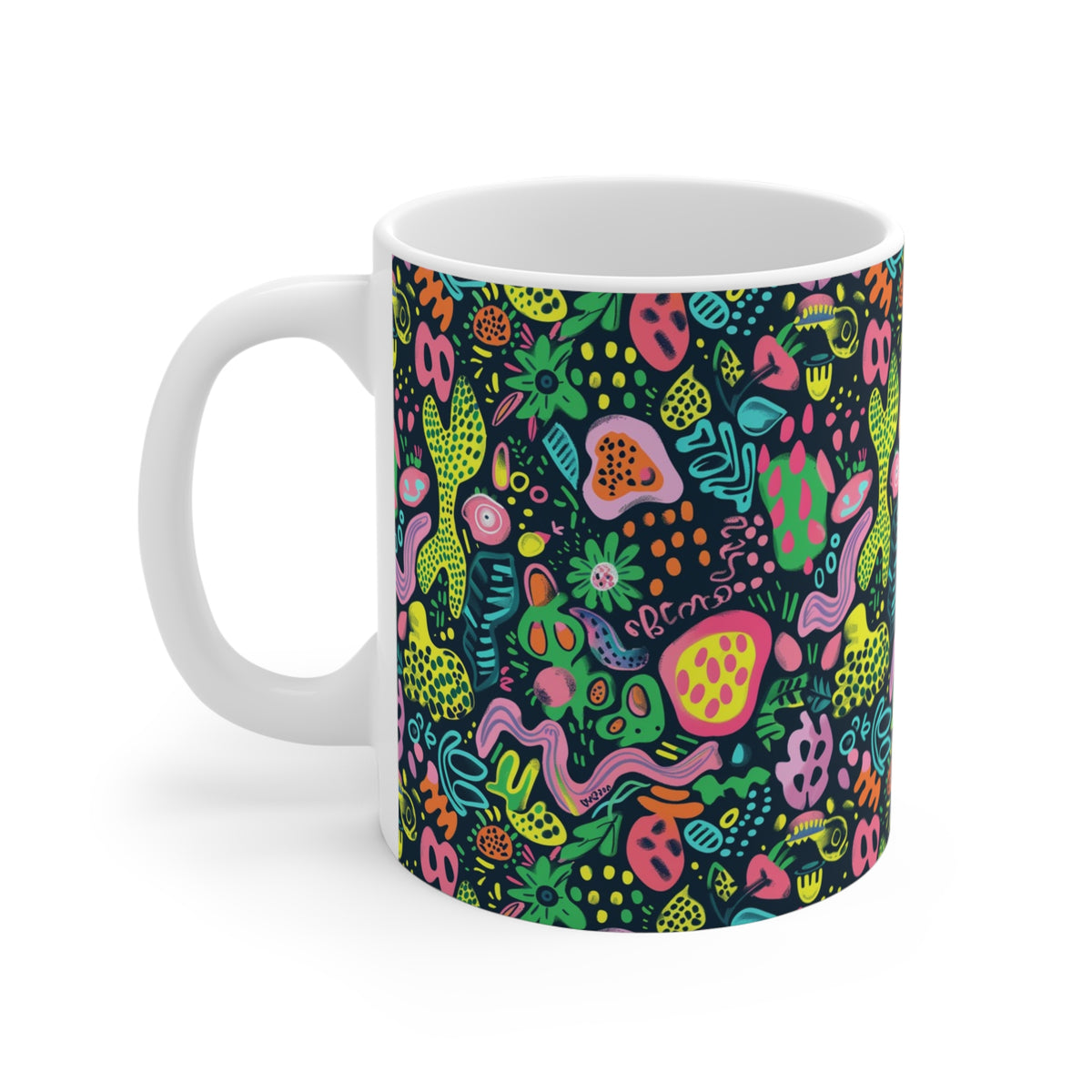 Artistic Doodle Coffee Mug - Sip with Imagination 226