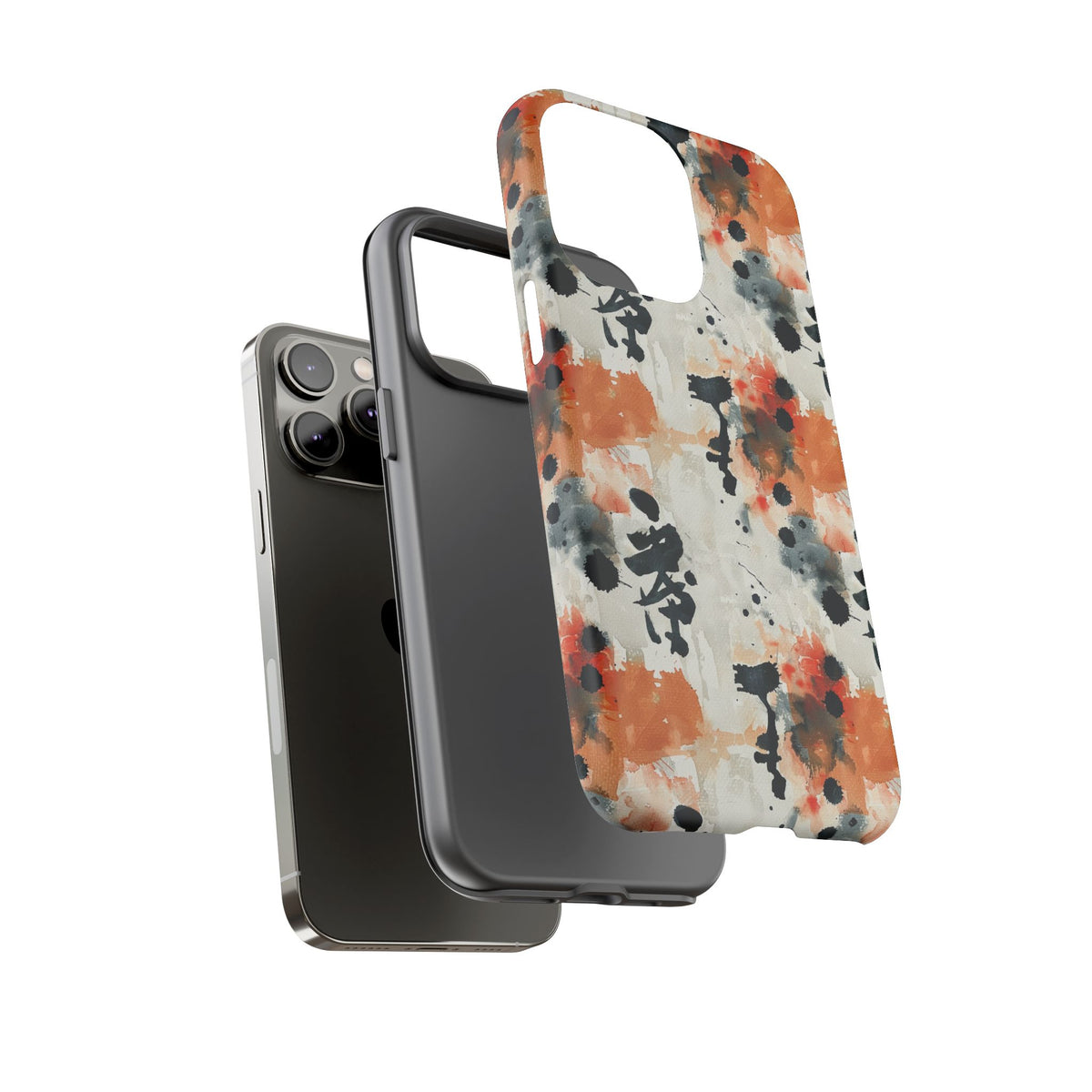 Japanese Pattern Phone Case – Elegant & Timeless Design for Your Phone 459