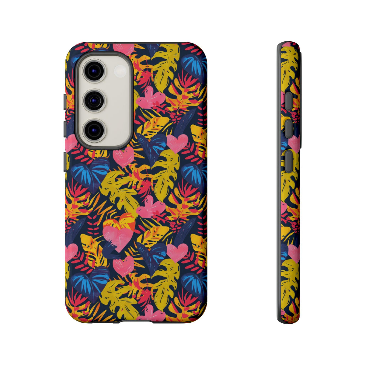 Heart Pattern Phone Case – Stylish & Loving Design for Your Device 360