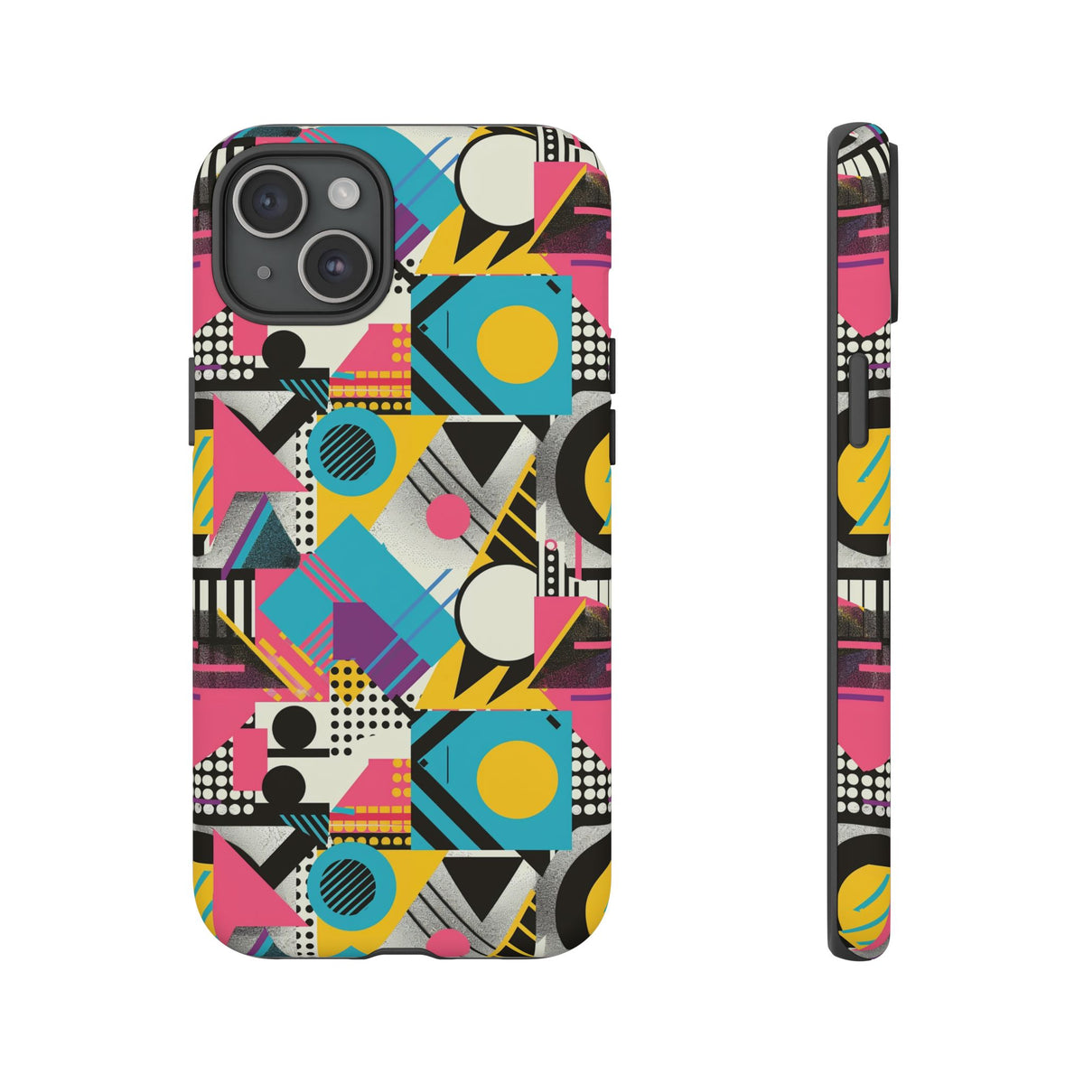 Retro 80s Seamless Phone Case – Vintage Style Meets Modern Protection 156