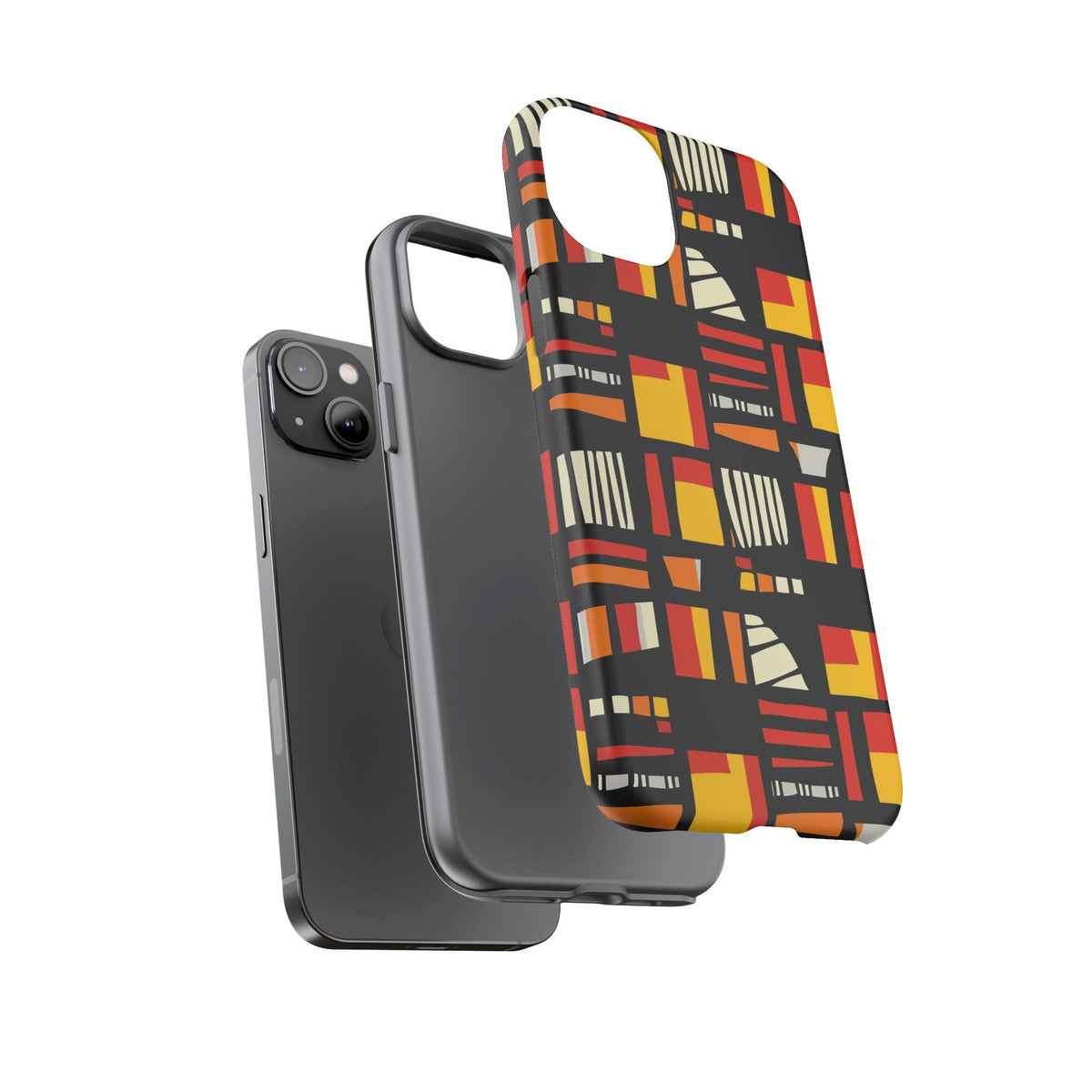 Stylish African Pattern Phone Case – Unique and Vibrant Protection 099