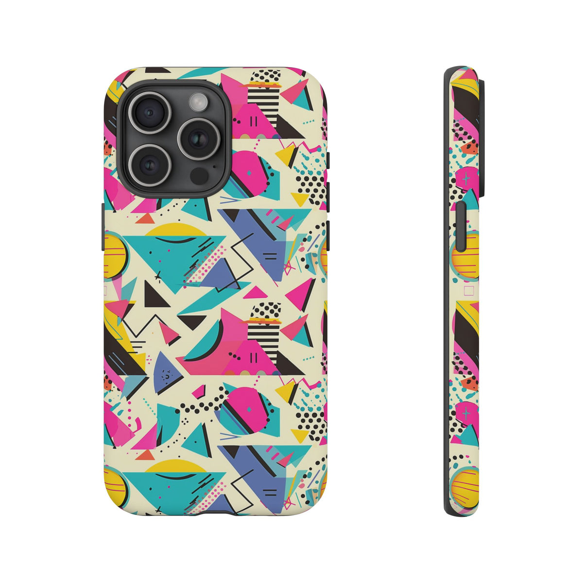 Retro 80s Seamless Phone Case – Vintage Style Meets Modern Protection 104