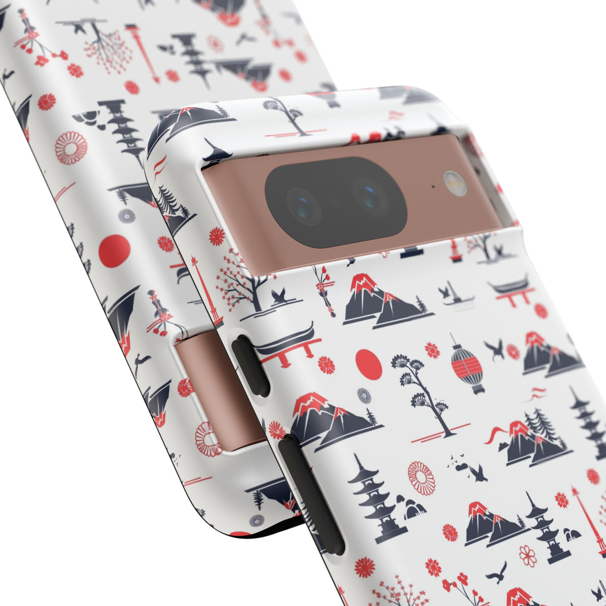 Japanese Pattern Phone Case – Elegant & Timeless Design for Your Phone 079