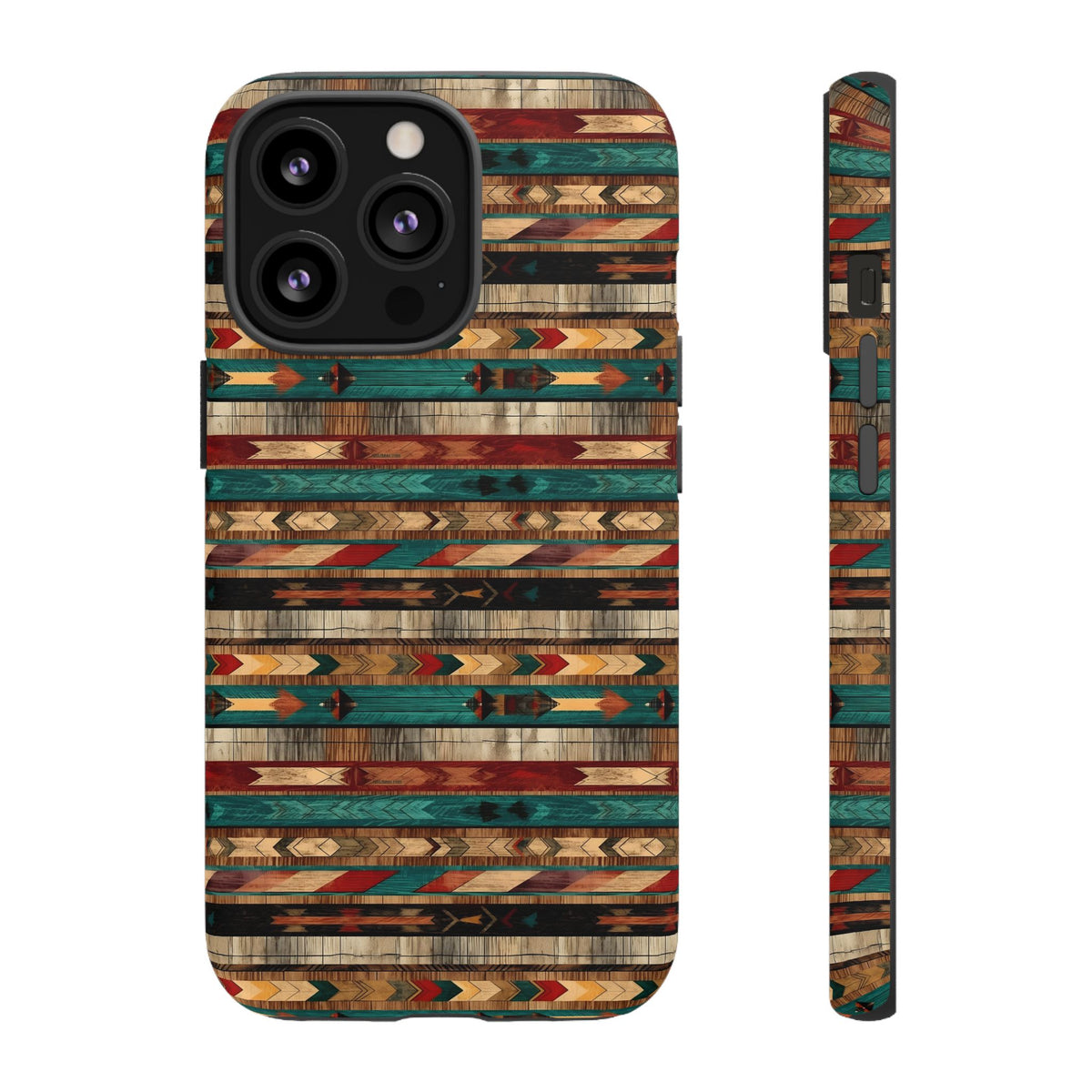 Vintage Western Seamless Design Phone Case – Classic and Timeless Western Style 2