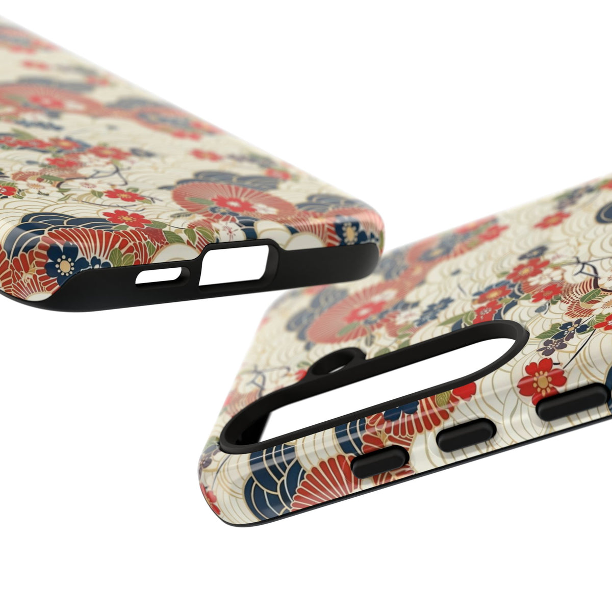 Japanese Pattern Phone Case – Elegant & Timeless Design for Your Phone 124