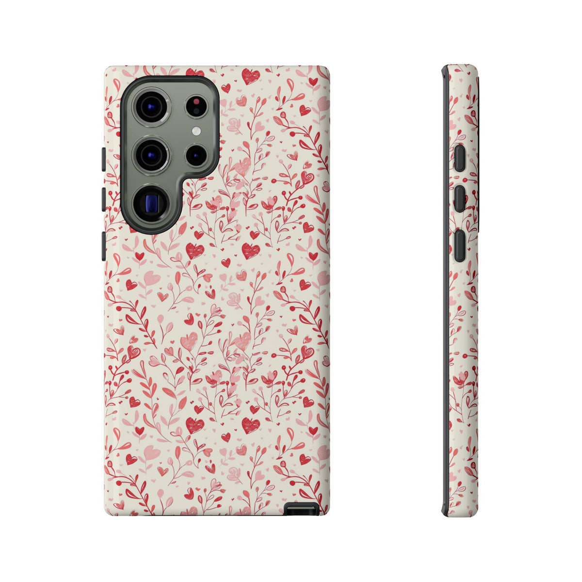 Heart Pattern Phone Case – Stylish & Loving Design for Your Device 823