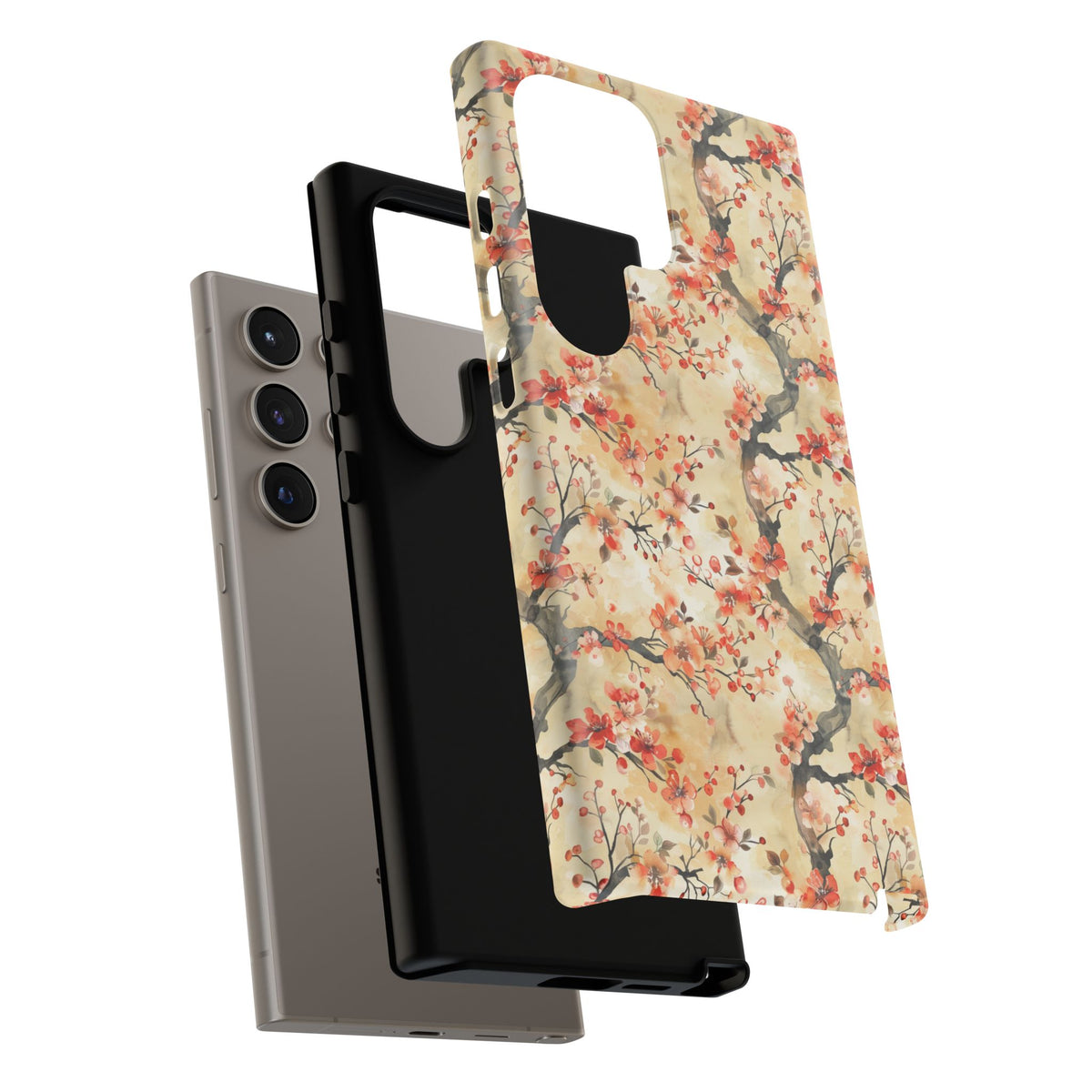 Japanese Pattern Phone Case – Elegant & Timeless Design for Your Phone 007