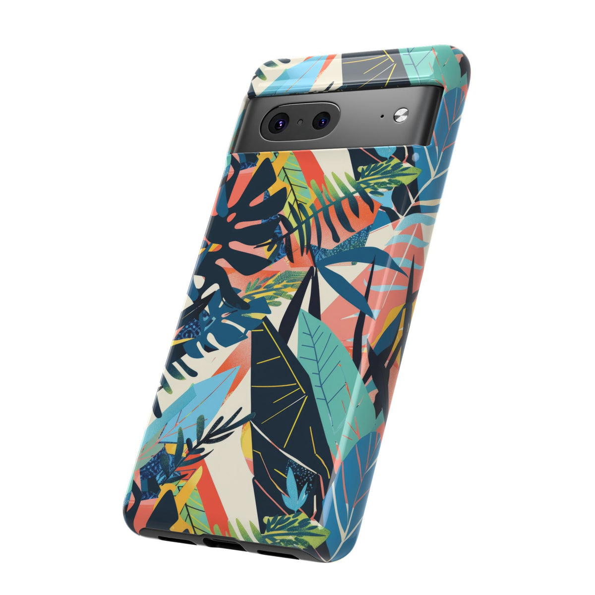 Jungle Collage Phone Case – Vibrant & Durable