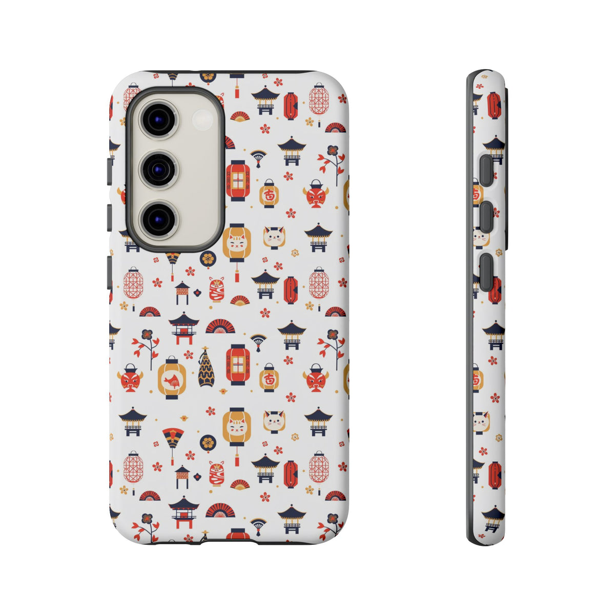 Japanese Pattern Phone Case – Elegant & Timeless Design for Your Phone 121